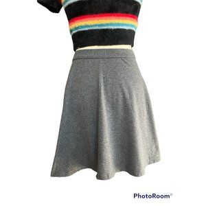 Hollister Grey Skater Skirt Womens Size XS